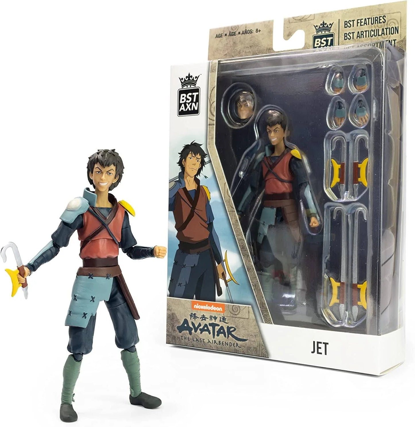 BST AXN Avatar: The Last Airbender Jet 5” Action Figure