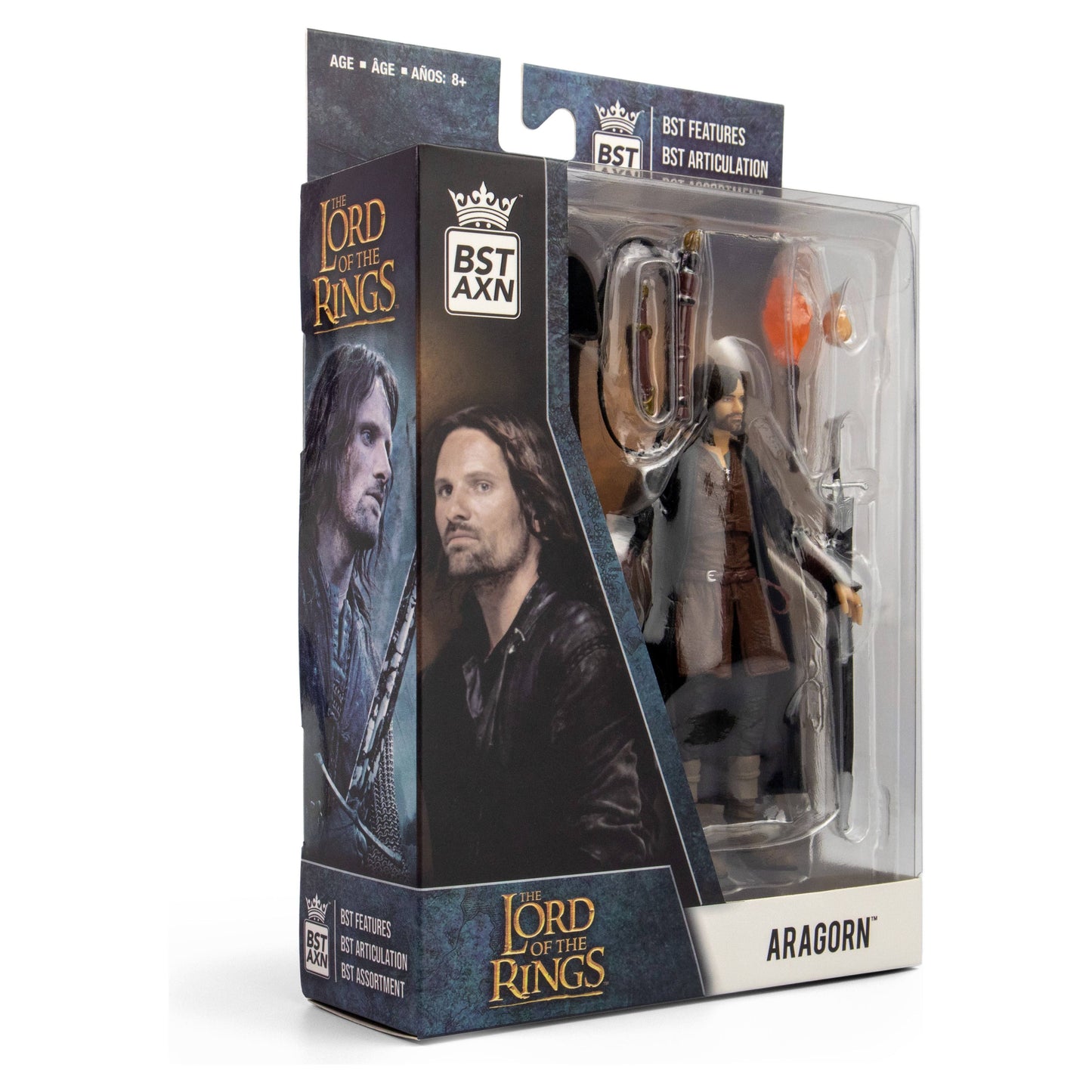 The Loyal Subjects BST AXN Lord of The Rings Aragorn Action Figure