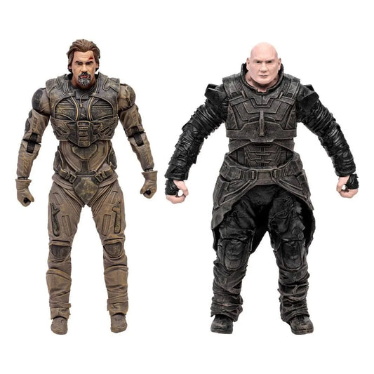 McFarlane Toys Dune Part Two Gurney Halleck & Rabban Action Figure 2-Pack