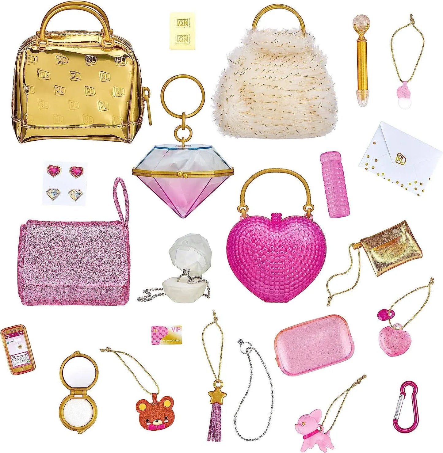 Real Littles Collectible Micro Handbag Collection with 17 Surprises inside!