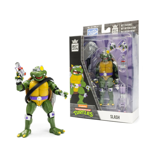 BST AXN Teenage Mutant Ninja Turtles Slash 5” Action Figure