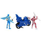 Power Rangers: Dino Fury Face-Off Blue Ranger and Vehicle vs Lord Zedd Action Figure