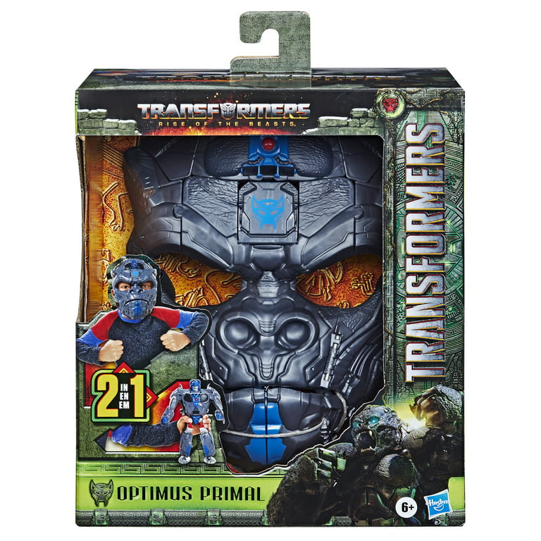 Transformers: Rise of the Beasts Optimus Primal Converting Mask