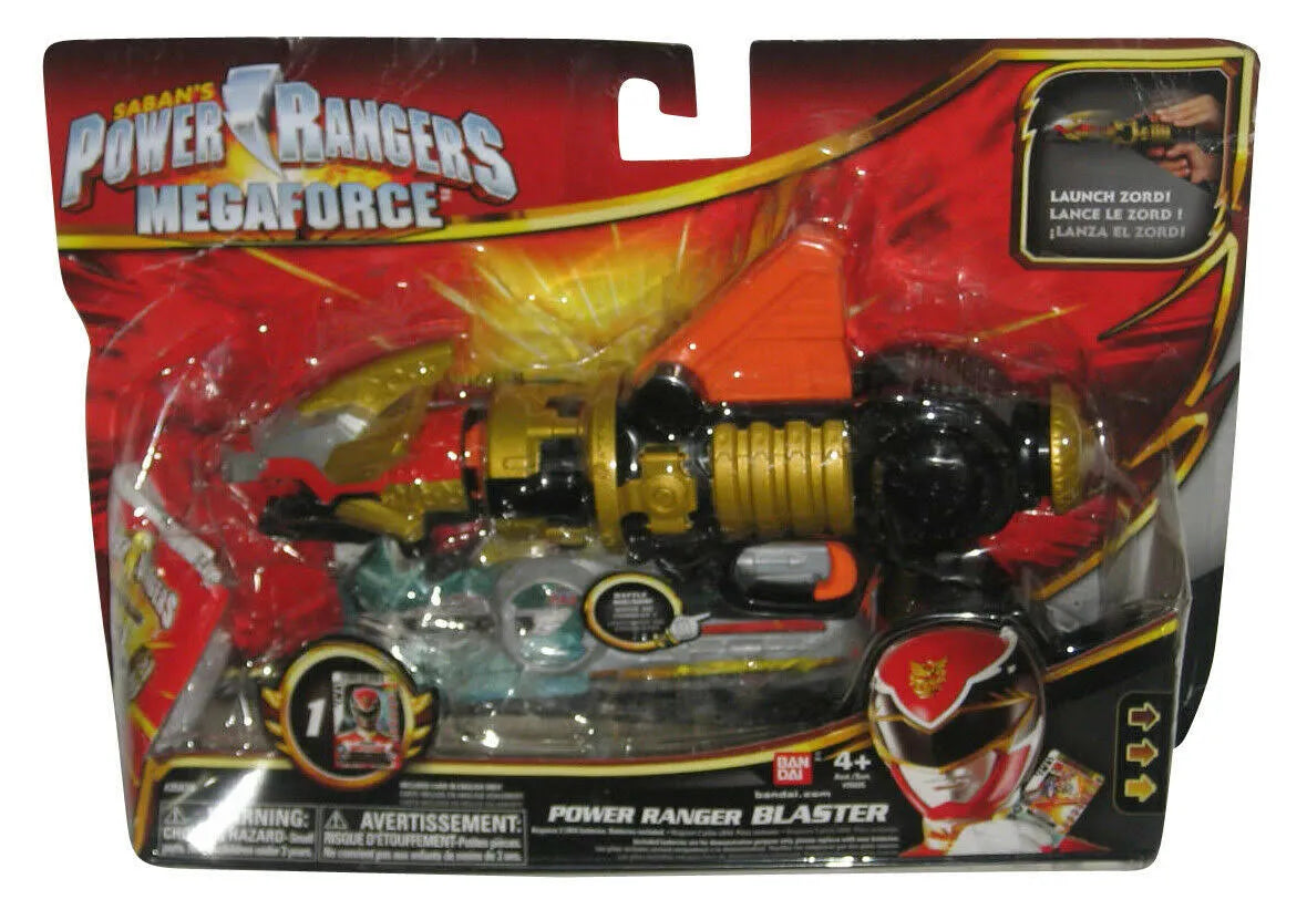 Power Rangers Megaforce Blaster Gosei Launch Zord Battle Sounds Weapon