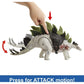 Jurassic World Dominion Gigantic Trackers Stegosaurus Action Figure Motion & Tracking Gear