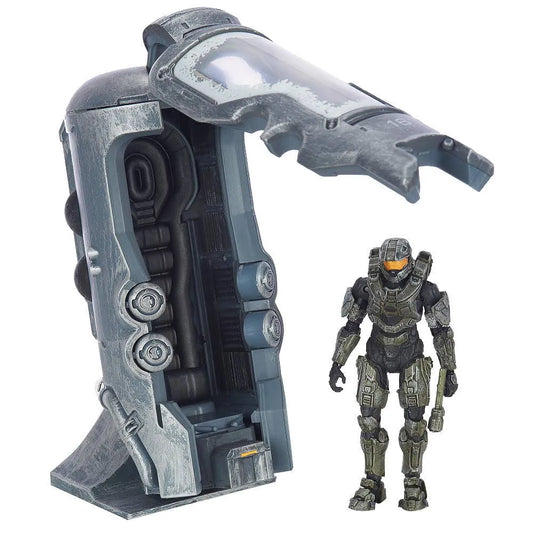 HALO 4 UNSC CRYOTUBE WITH MASTER CHIEF FIGURE - MCFARLANE TOYS