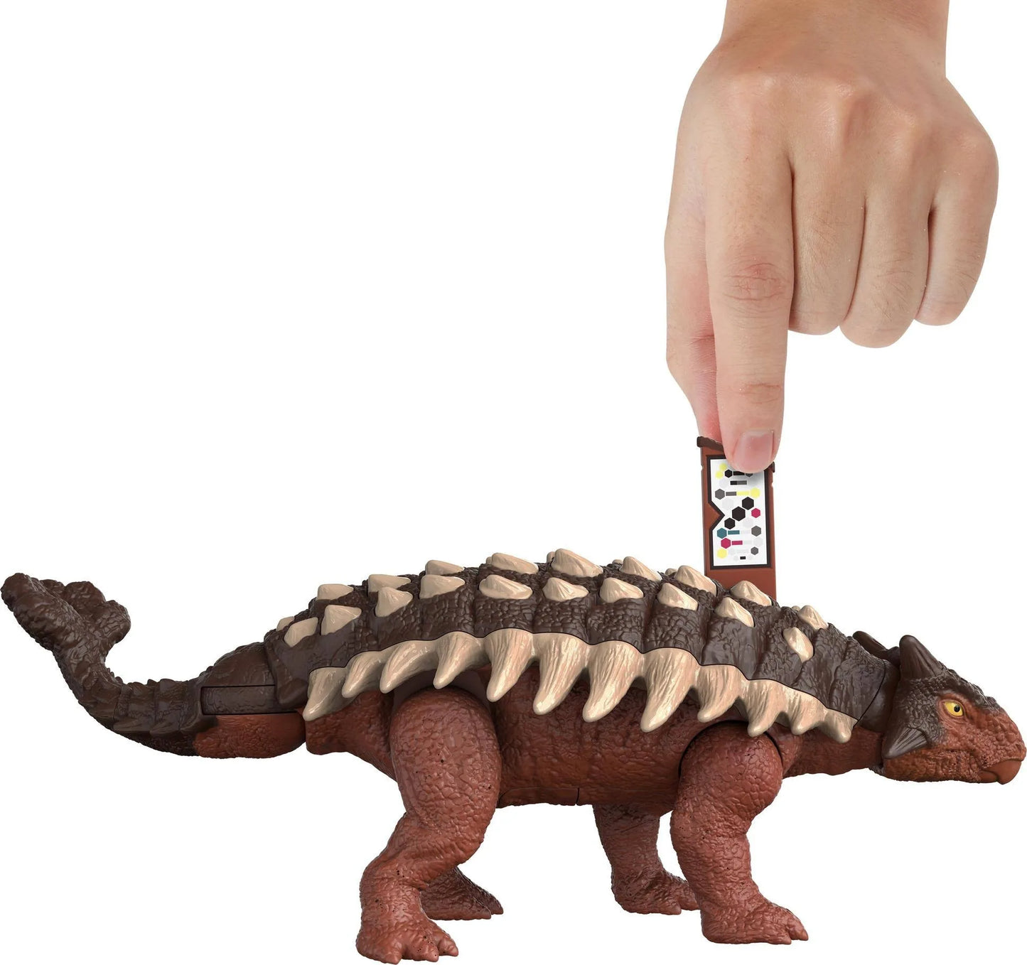 Jurassic World Roar Strikers Ankylosaurus Action Figure