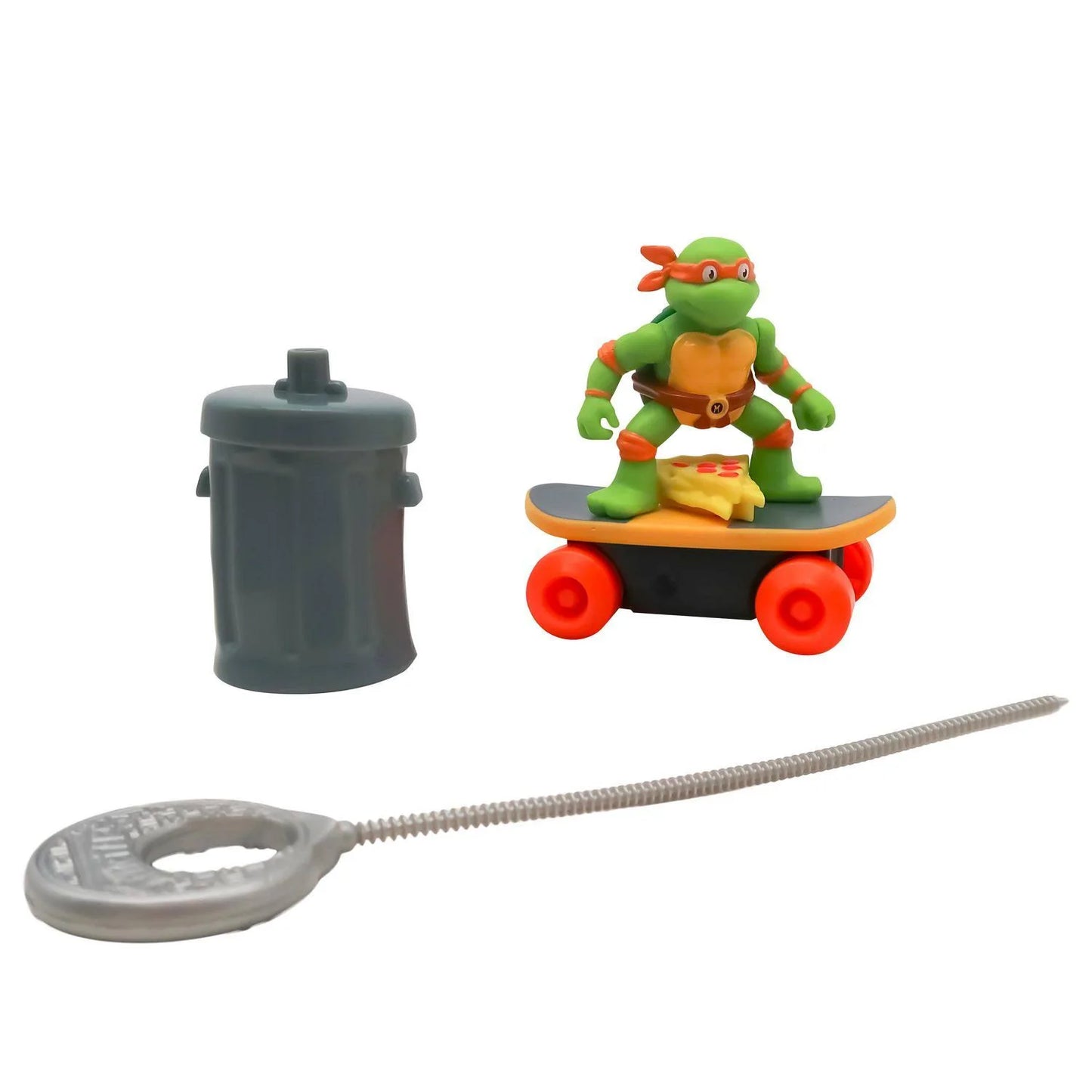Funrise TMNT Playset Classic Skateboarder w/ Michelangelo Launcher