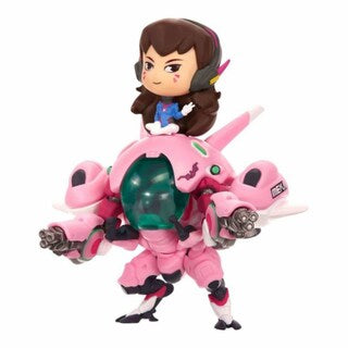 Overwatch Cute But Deadly D.VA with Meka, Removable D. VA Figure