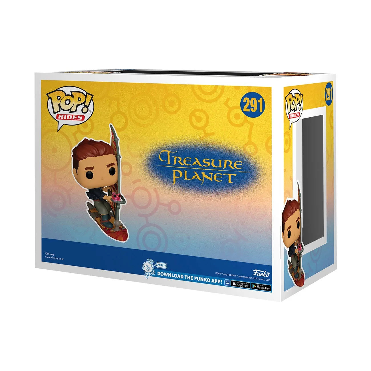 Funko Pop! Ride Treasure Planet Jim Hawkins Vinyl Figure #291 FP-1