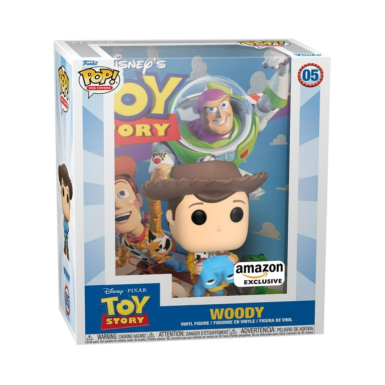 Disney Funko Pop! VHS Cover Disney Toy Story Woody Holding Lenny Amazon exclusive Vinyl Figure