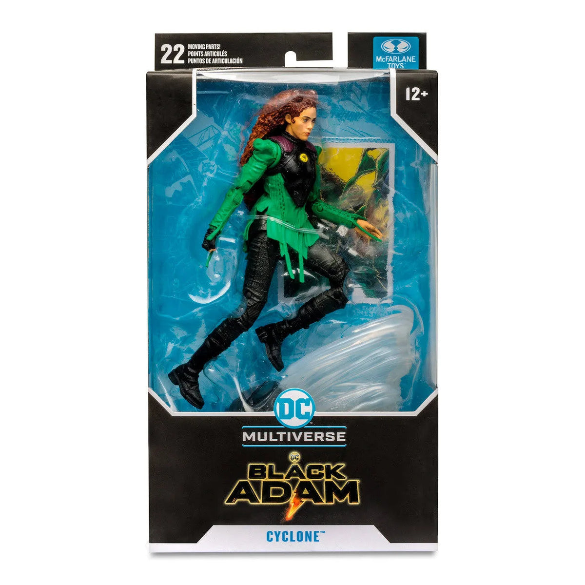 Cyclone Figure McFarlane Toys DC Multiverse Cyclone Black Adam Movie 7” Action Figure ...
