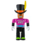 Roblox Avatar Shop Rainbow Robloxian Raver Action Figure with accessories