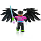 Roblox Avatar Shop Rainbow Robloxian Raver Action Figure with accessories