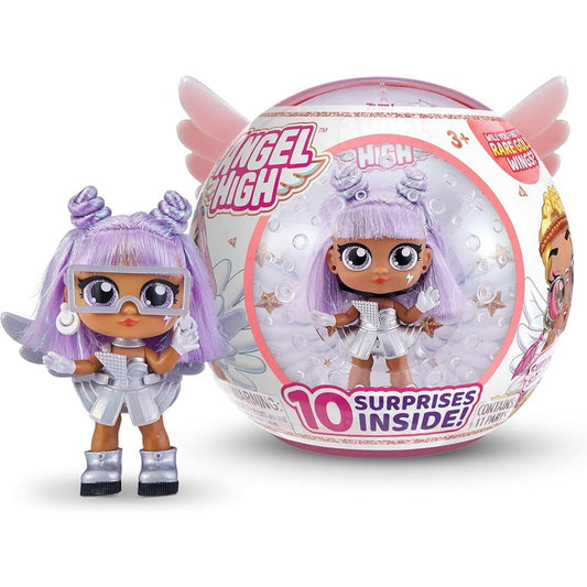 Zuru Itty Bitty Prettys Angel High Doll Cosmo with 10 Surprise Accessories-Series 1