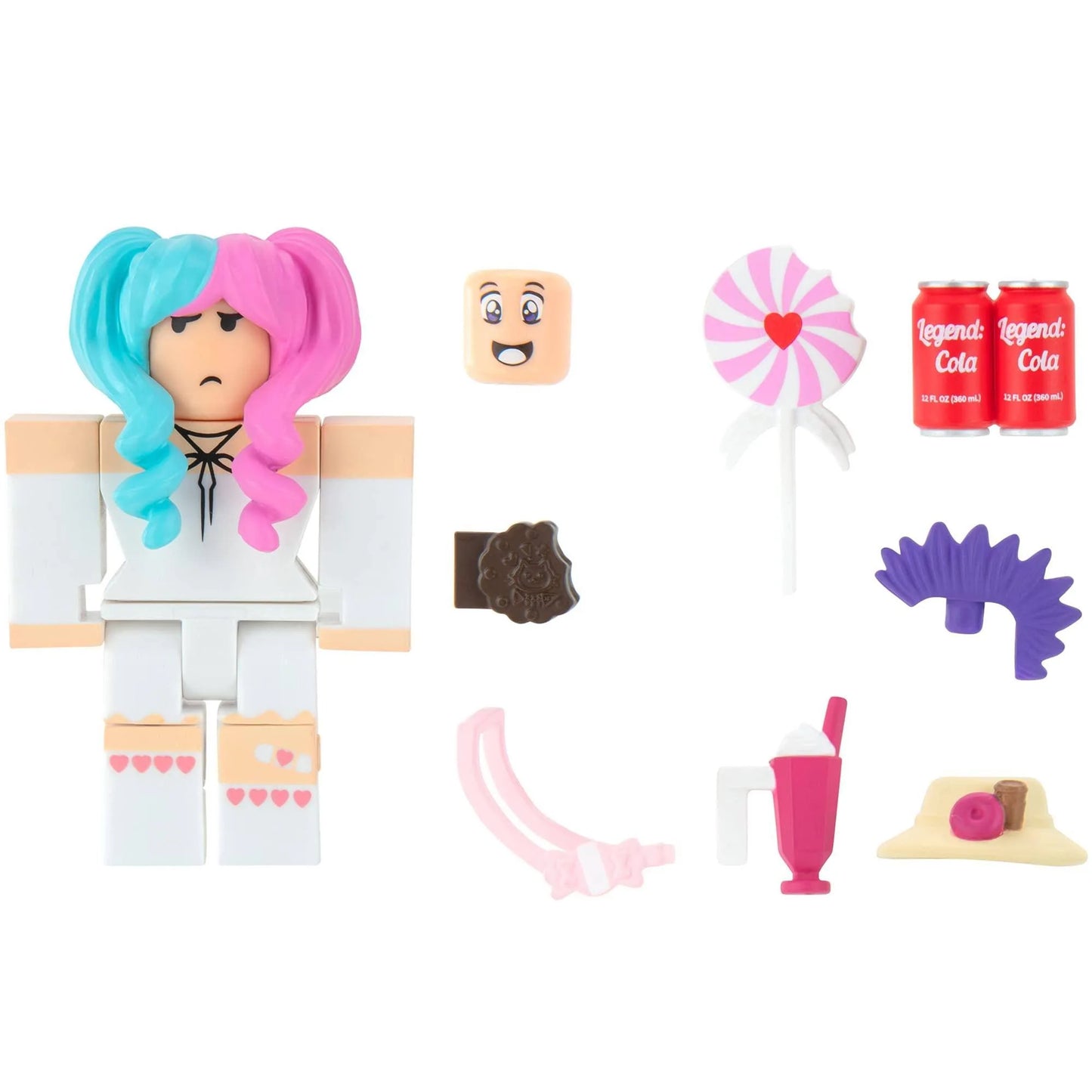 Roblox Avatar Shop Candy Avatar Action Figure with accessories