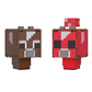 Minecraft Flippin' Figs Mooshroom + Cow Action Figure