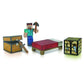 Minecraft Series 1 Survival Kit Pack with 3” Leather Steve Figure