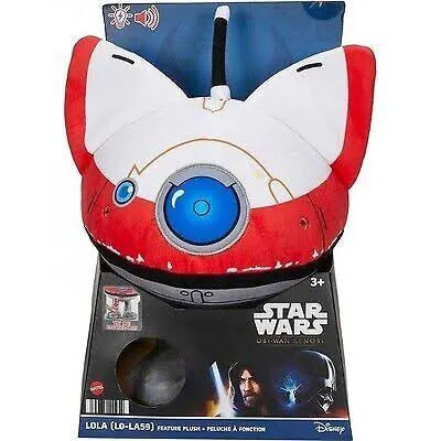 Star Wars Obi-Wan Kenobi LOLA (LO-LA59) Feature Plush with Light and Sound