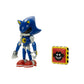 Sonic The Hedgehog articulated Action Figure Modern Metal Sonic with Trap Spring