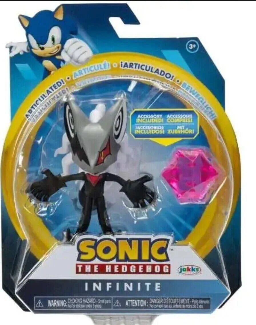 Sonic The Hedgehog 4” Infinite with Phantom Ruby Action Figure