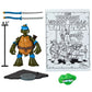 40th Years of Teenage Mutant Ninja Turtles Leonardo Original Sketch Action Figure