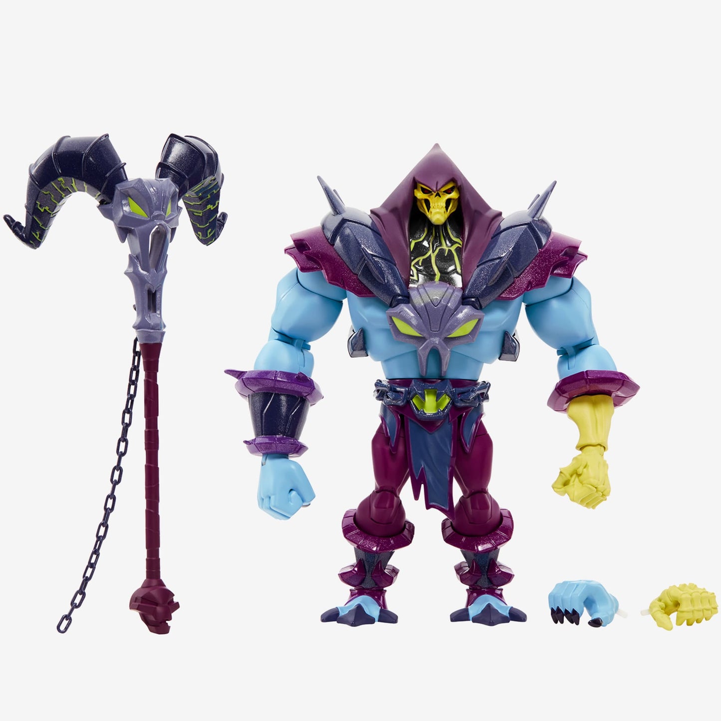 Masters of the Universe 40th Anniversary 7” Masterverse Skeletor Action Figure with accessories