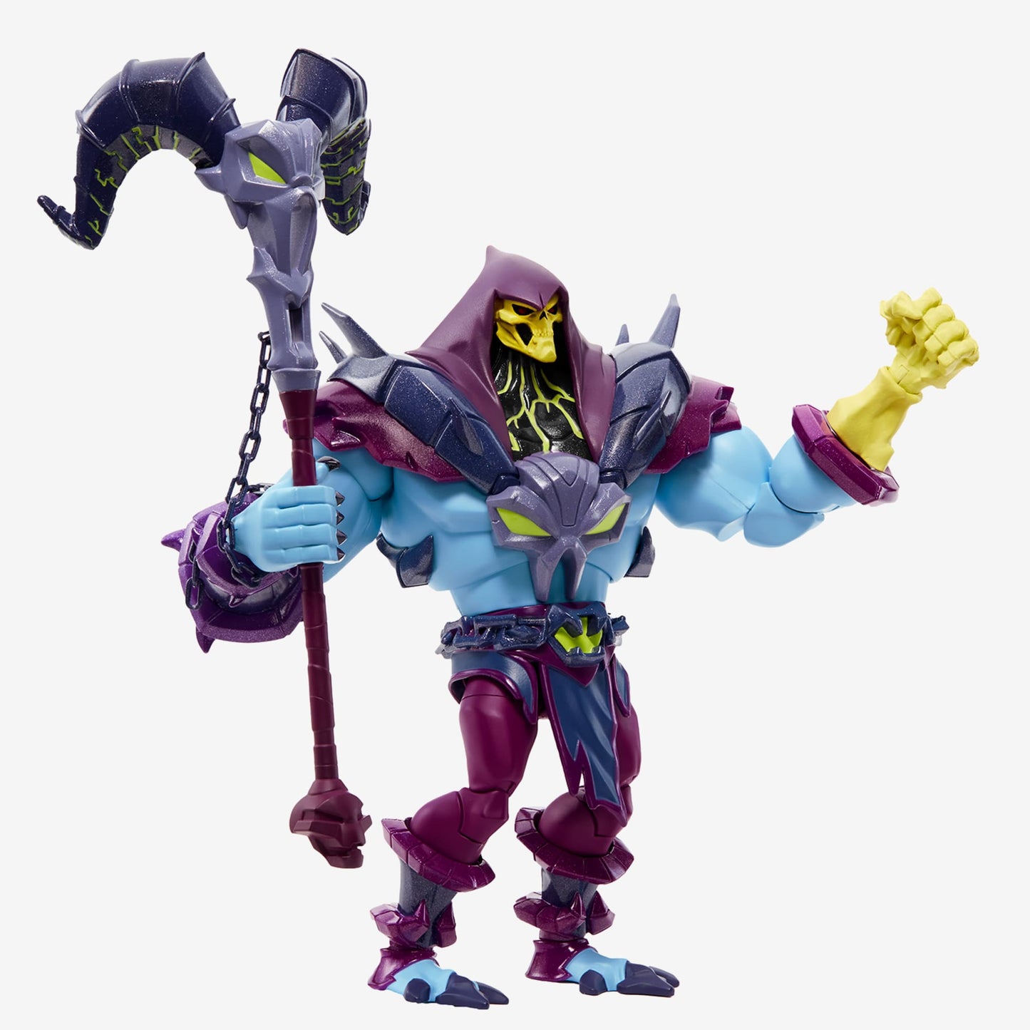 Masters of the Universe 40th Anniversary 7” Masterverse Skeletor Action Figure with accessories