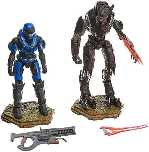 Halo Infinite Spartan MK V & Jega  Rdomnai Action Figure 2-Pack