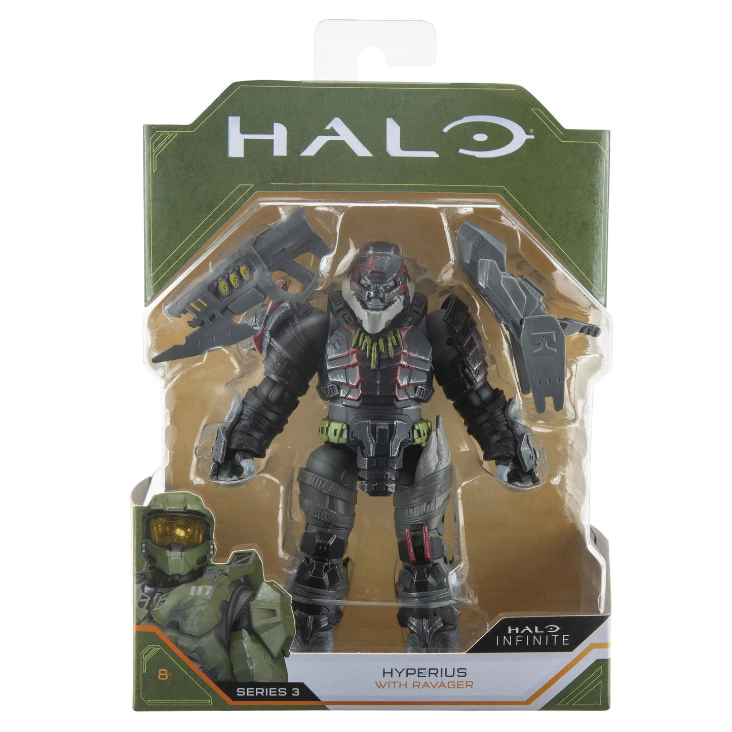 Halo Infinite Series 4 Escharum with “Diminisher of Hope” Gravity AXE 4” Action Figure