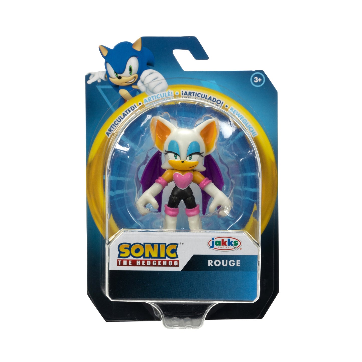 Sonic The Hedgehog Rouge 2 1/2” Action Figure