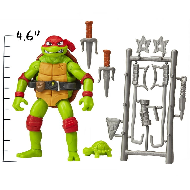 Teenage Mutant Ninja Turtles: Mutant Mayhem 4.65” Raphael Action Figure