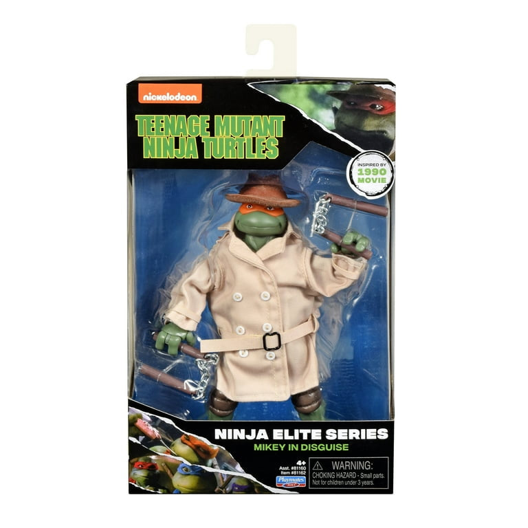 Teenage Mutant Ninja Turtles: Ninja Elite 6" Michelangelo in Disguise Action Figure,