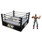 All Elite Wrestling Unrivaled Collection Authentic Action Ring, with Flexible Tension Ring Ropes