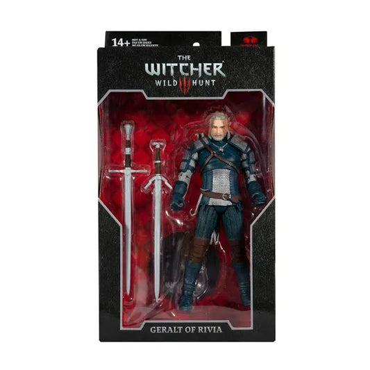 The Witcher Geralt of Rivia (Viper Armor: Teal) 7" Action Figure with Accessories McFarlane Toys