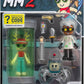 DevSeries Murder Mystery 2 Research Facility Game Pack Two 2.75” Action Figures with Light-Up Lab Capsule, Accessories, and Exclusive Virtual Item Code