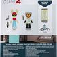 DevSeries Murder Mystery 2 Research Facility Game Pack Two 2.75” Action Figures with Light-Up Lab Capsule, Accessories, and Exclusive Virtual Item Code