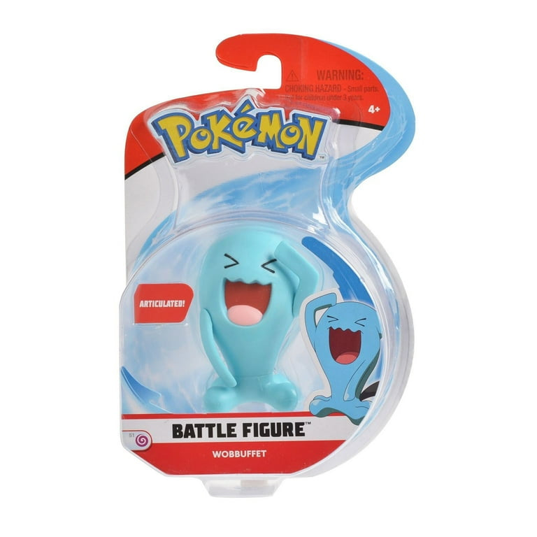 Pokemon Series 1 Wobbuffet Articulated Battle 3-inch Action Figure