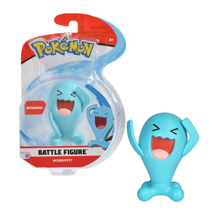 Pokemon Series 1 Wobbuffet Articulated Battle 3-inch Action Figure