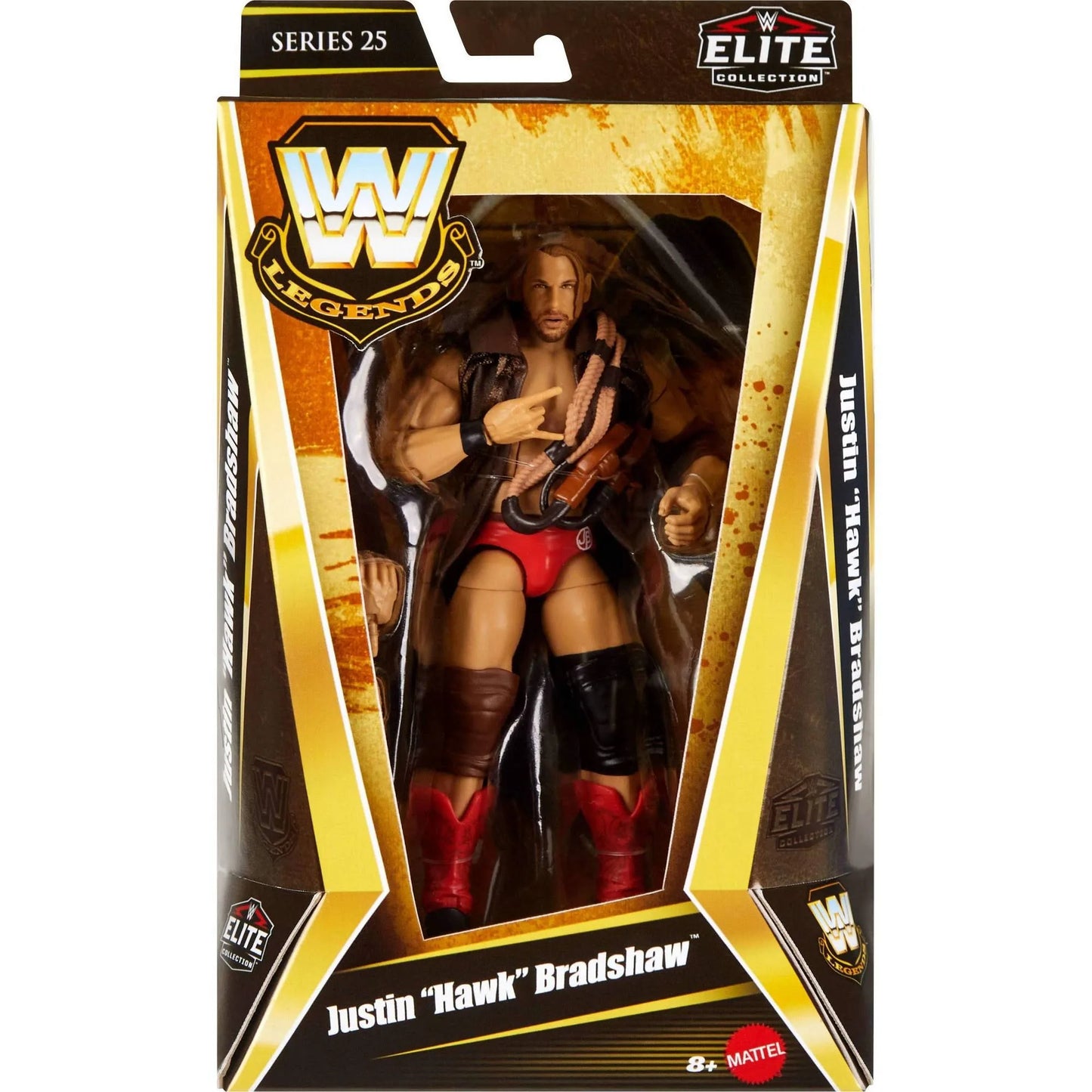WWE Wrestling Legends Series 25 Justin Hawk Bradshaw Action Figure