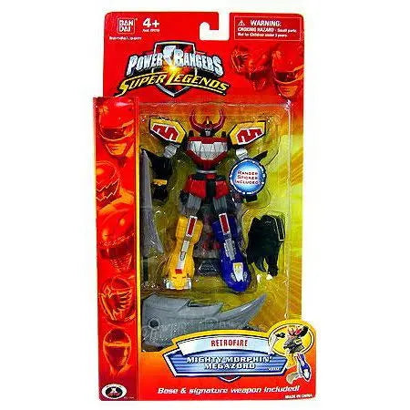 Power Rangers Super Legends Retrofire Series Mighty Morphin MegaZord Action Figure