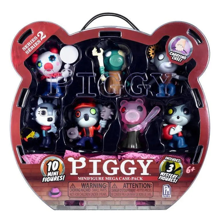 Piggy 3-Inch Mini Figure Series 2 Mega 10-Pack in Carrying Case