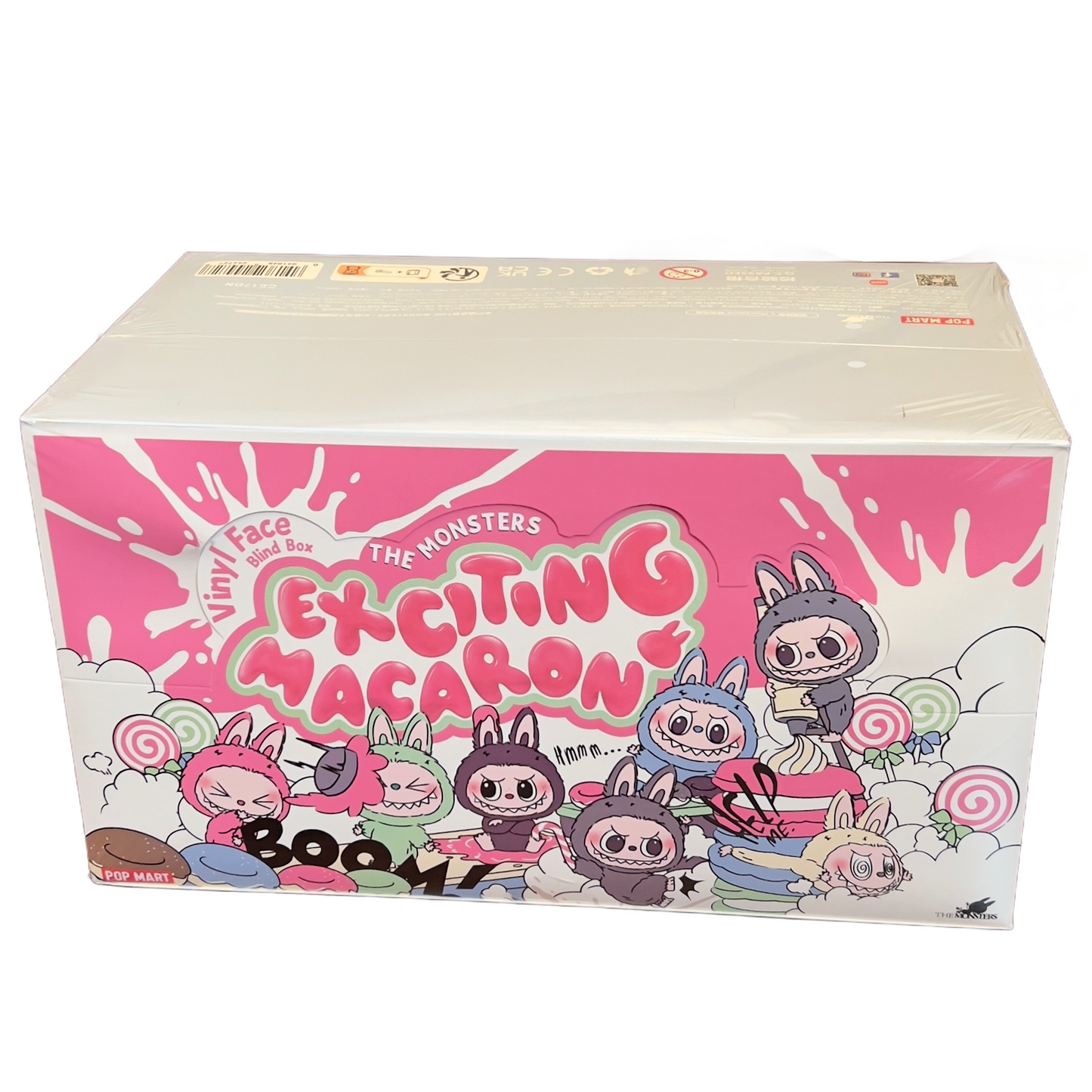 POP MART G-1 LABUBU The Monsters Exciting Macaron Blind Box Set of 6