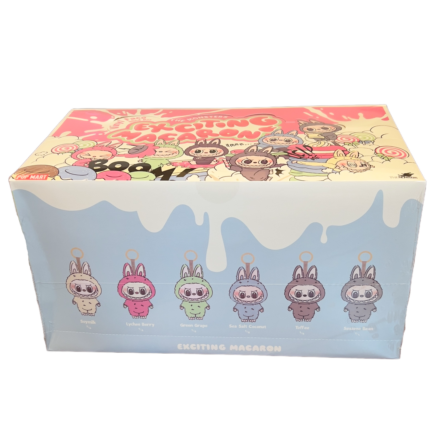 POP MART G-1 LABUBU The Monsters Exciting Macaron Blind Box Set of 6