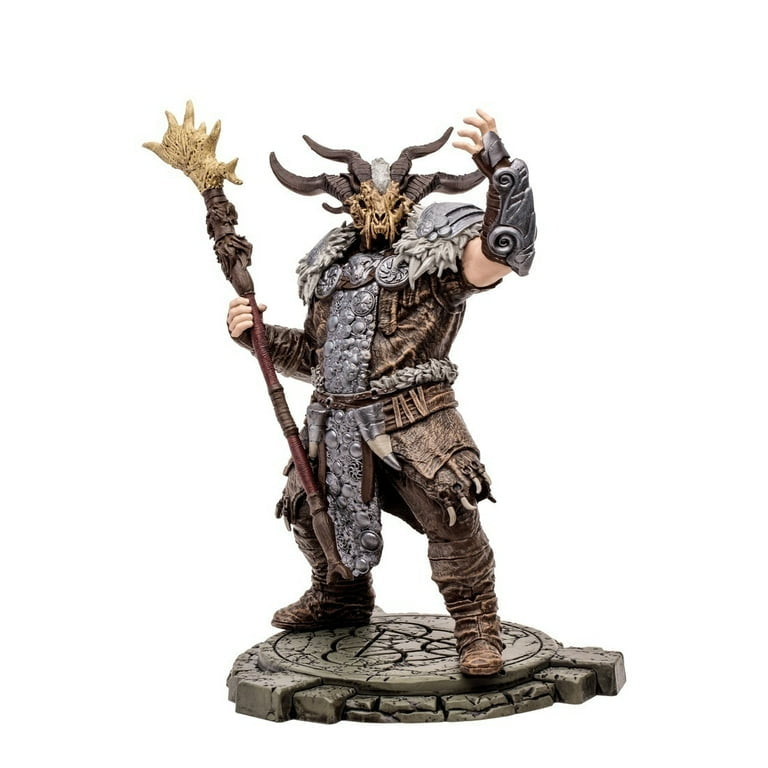 McFarlane Toys Diablo IV Landslide Druid Action Figure includes Mystery Weapon