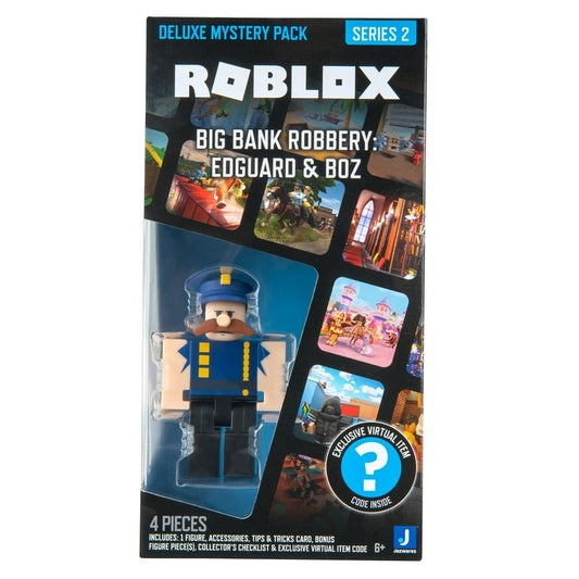 Roblox Deluxe Mystery Pack Big Bank Robbery Edguard & Boz