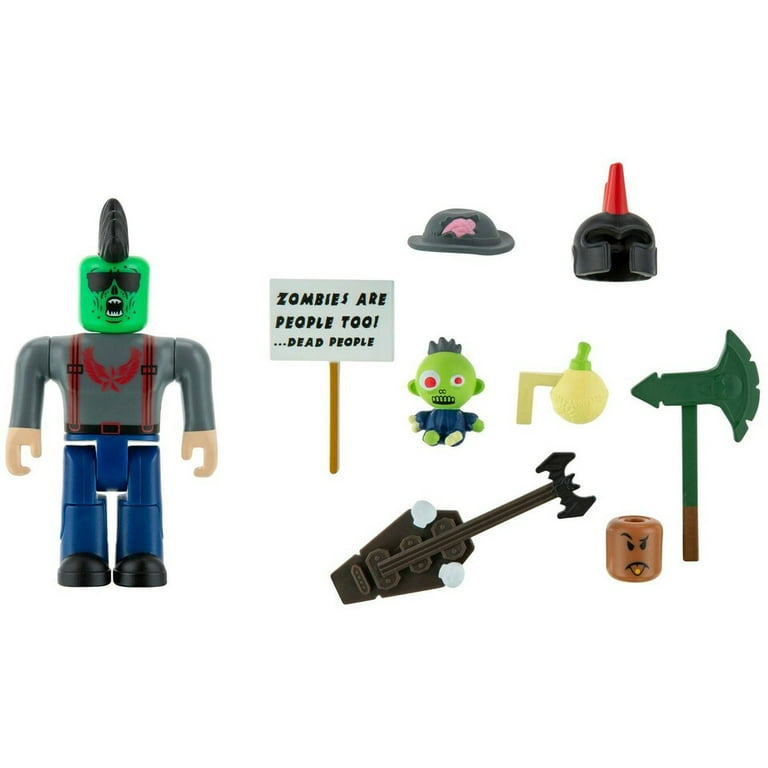 Roblox Avatar Shop Punk's Not Dead! Action Figure with accessories and Exclusive Virtual item