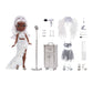 Rainbow Vision Rainbow High Rainbow Divas- Ayesha Sterling (Silver) Fashion Doll. 2 Designer Outfits to Mix & Match w/ Vanity Playset