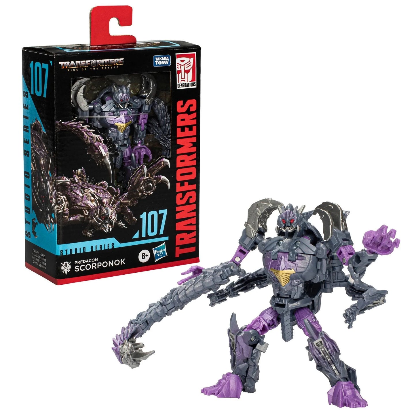 Transformers Studio Series 107 Deluxe Predacon Scorponok