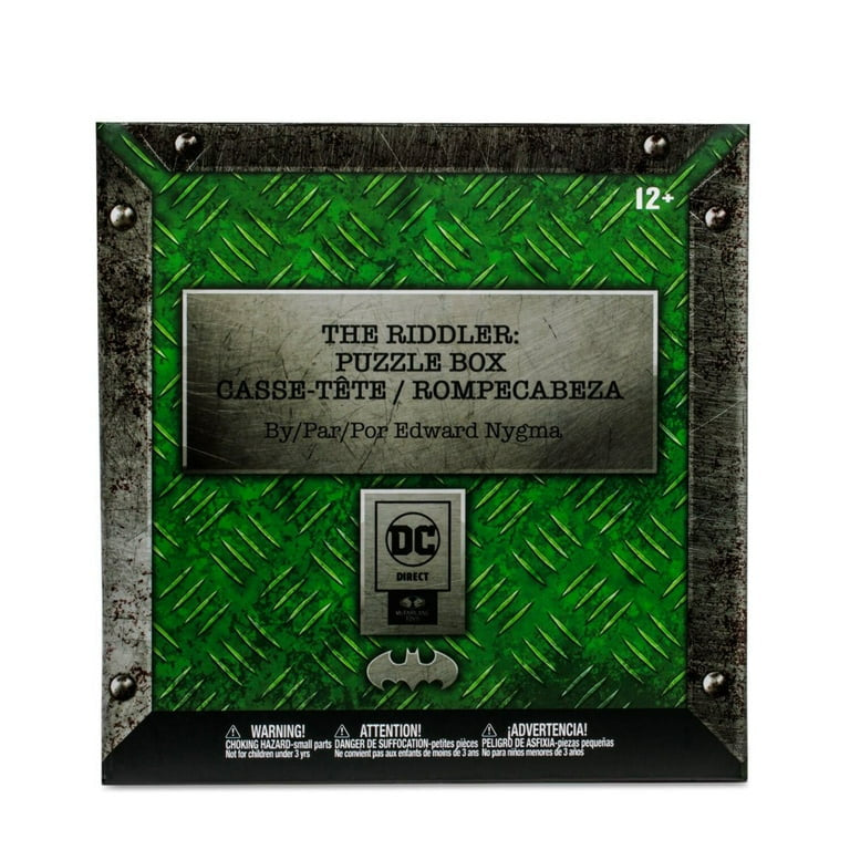 McFarland Toys DC Direct Batman The Riddler Jigsaw Puzzles Box